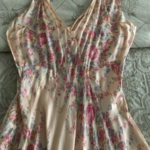 Beautiful vintage silk nightgown.